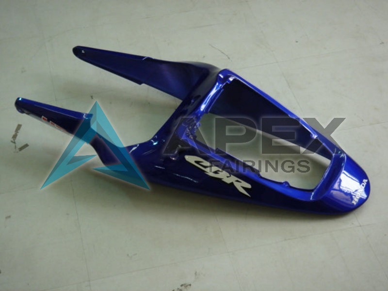 Blue Yellow Glossy Black Telefunica MoviStar Castrol  - Honda CBR900RR CBR954RR SC50 (2002-2003) ABS Fairings | Apex Fairings — view 4