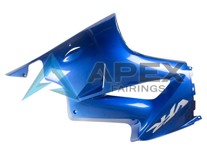 Blue - Honda VFR800 Interceptor RC46 (2002-2016) ABS Fairings | Apex Fairings — view 4