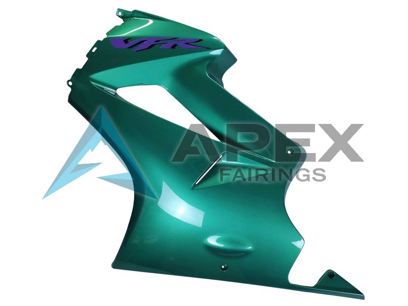 Purple Green - Honda VFR800 Interceptor RC46 (2002-2016) ABS Fairings | Apex Fairings — view 4