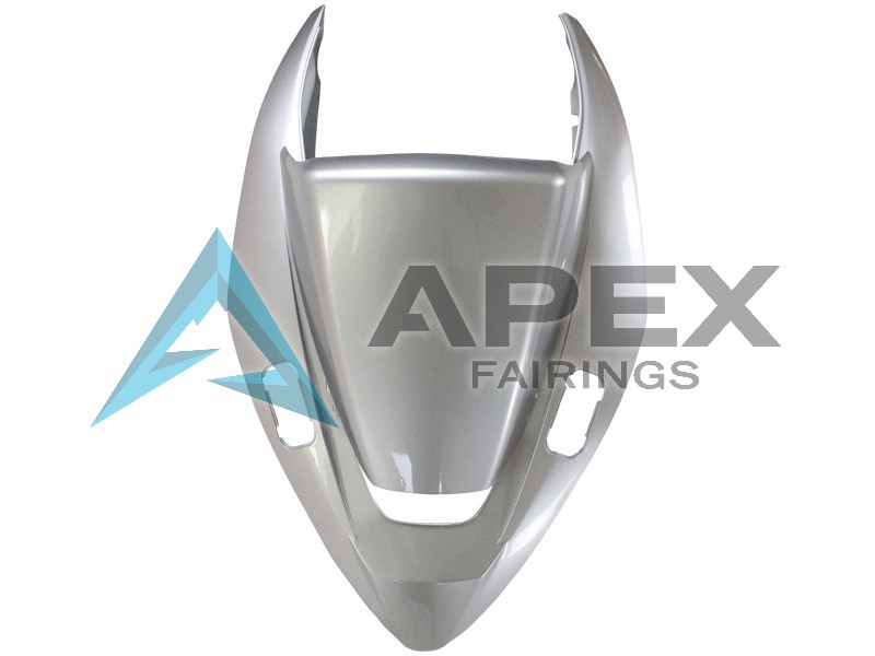 Silver  - Honda VFR800 Interceptor RC46 (2002-2016) ABS Fairings | Apex Fairings — view 4
