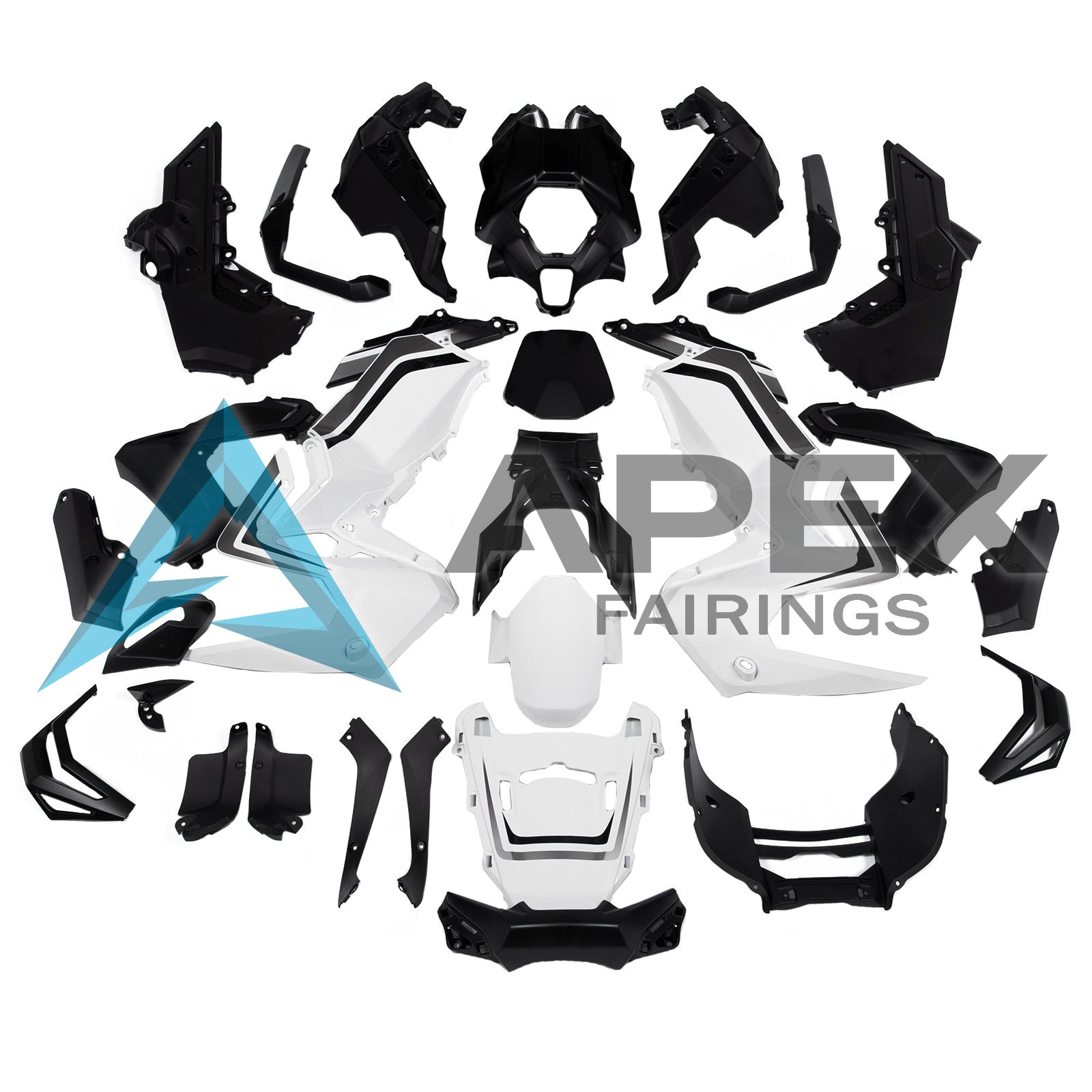Honda X-ADV750 (2017-2020) ABS Fairings — Style 9A | Apex Fairings