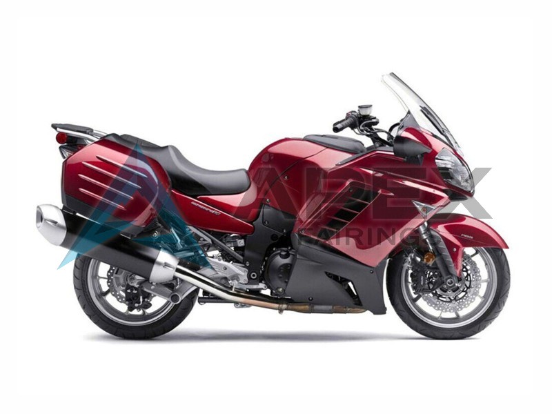 Burgundy Black - Kawasaki GTR1400 / ZG1400 (2007-2009) ABS Fairings | Apex Fairings