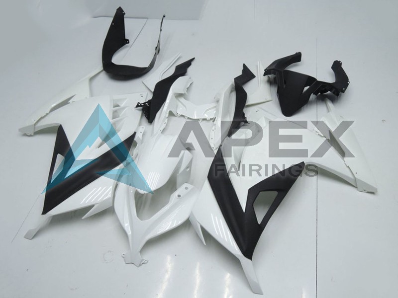 Unpainted - Kawasaki Ninja300 / EX300 / ZX-300R (2013-2018) ABS Fairings | Apex Fairings