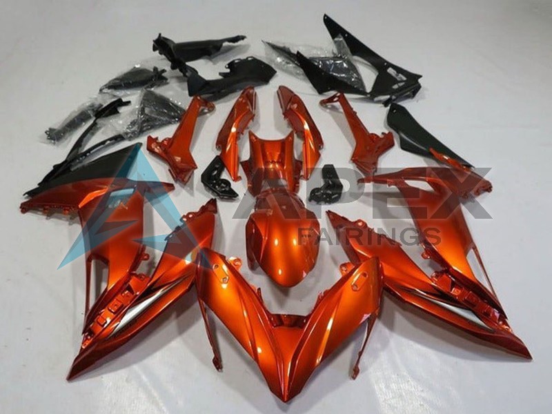 Orange - Kawasaki Ninja650 / Ninja650R (2020-2026) ABS Fairings | Apex Fairings