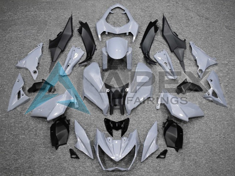 Nardo Grey Black - Kawasaki Z800 (2013-2016) ABS Fairings | Apex Fairings