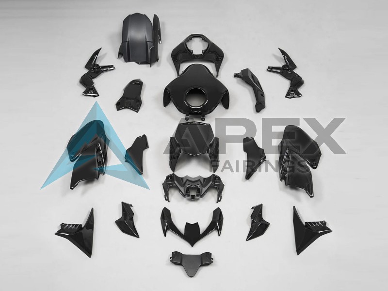 Glossy Black - Kawasaki Z900 (2020-2024) ABS Fairings | Apex Fairings