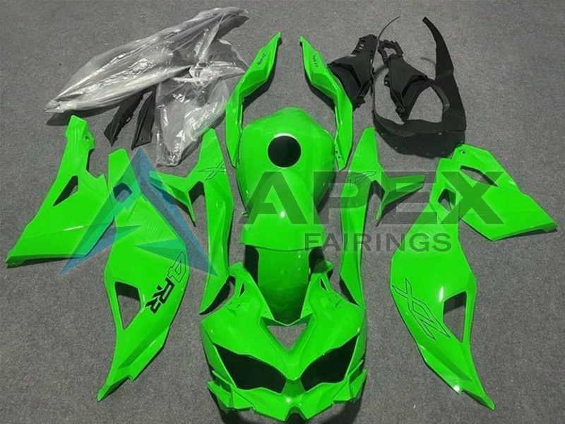 Green - Kawasaki ZX-25R / ZX-4R / ZX-4RR (2019-2025) ABS Fairings | Apex Fairings