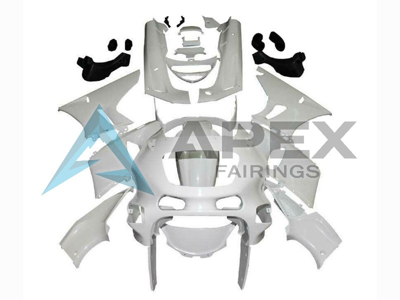 Unpainted - Kawasaki ZZR600 (1998-2003) ABS Fairings | Apex Fairings