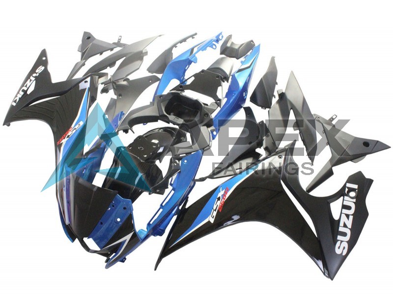 Blue Black - Suzuki GSX250R (2017-2020) ABS Fairings | Apex Fairings — view 3