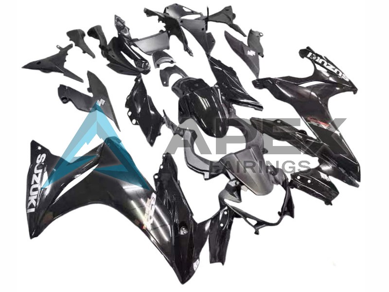 Matte Black - Suzuki GSX250R (2017-2020) ABS Fairings | Apex Fairings — view 3