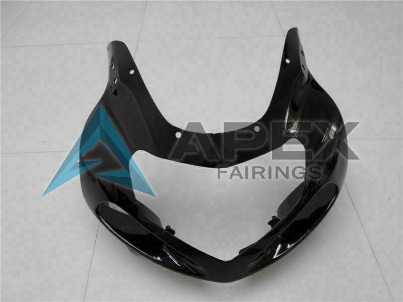 Glossy Black - Suzuki GSX-R1000 (2000-2002) ABS Fairings | Apex Fairings — view 4