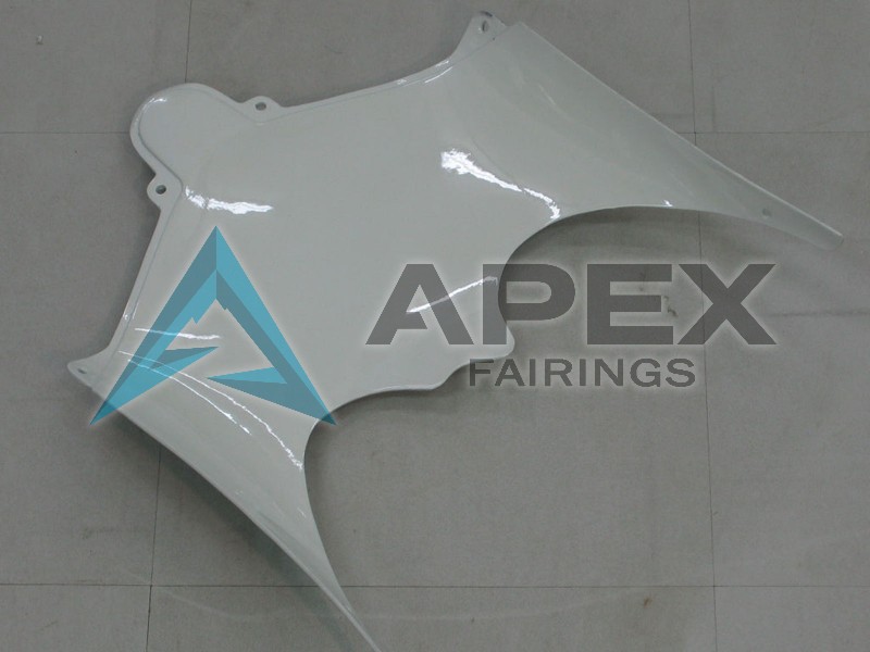White Red Lucky Strike - Suzuki GSX-R1000 (2000-2002) ABS Fairings | Apex Fairings — view 3
