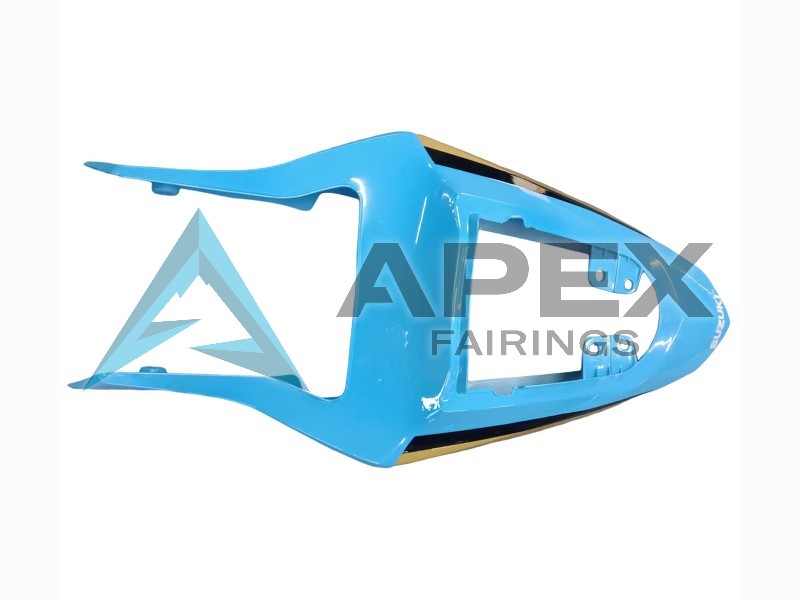 Light Blue Yellow Black Rizla Motul - Suzuki GSX-R1000 (2003-2004) ABS Fairings | Apex Fairings — view 4