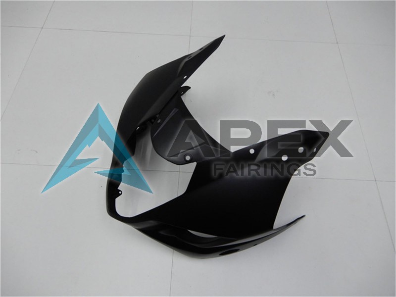 Matte Black - Suzuki GSX-R1000 (2003-2004) ABS Fairings | Apex Fairings — view 4
