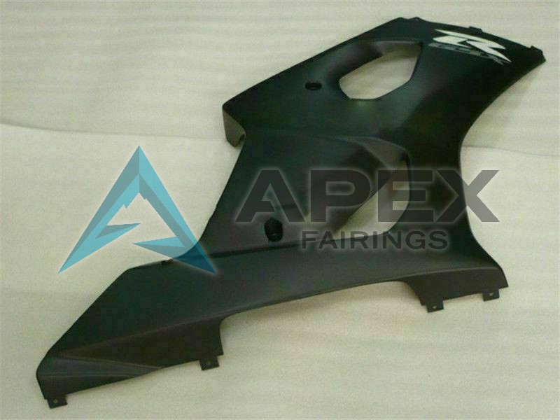 Matte Black - Suzuki GSX-R1000 (2003-2004) ABS Fairings | Apex Fairings — view 4