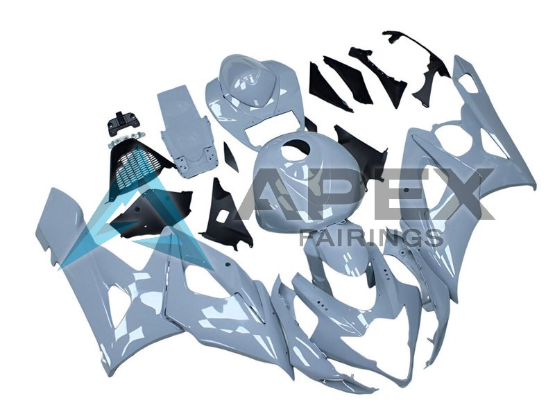 Nardo Grey - Suzuki GSX-R1000 (2005-2006) ABS Fairings | Apex Fairings — view 2