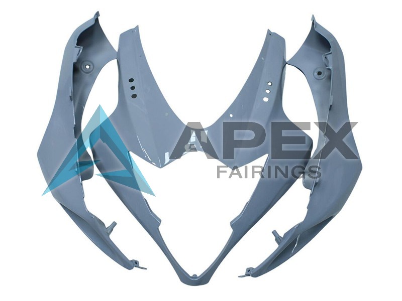Nardo Grey - Suzuki GSX-R1000 (2005-2006) ABS Fairings | Apex Fairings — view 4