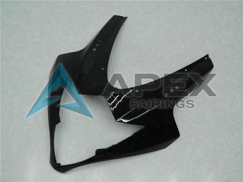 Red Glossy Black - Suzuki GSX-R1000 (2005-2006) ABS Fairings | Apex Fairings — view 3