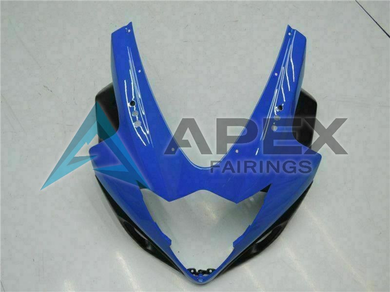 Blue Black - Suzuki GSX-R1000 (2005-2006) ABS Fairings | Apex Fairings — view 4