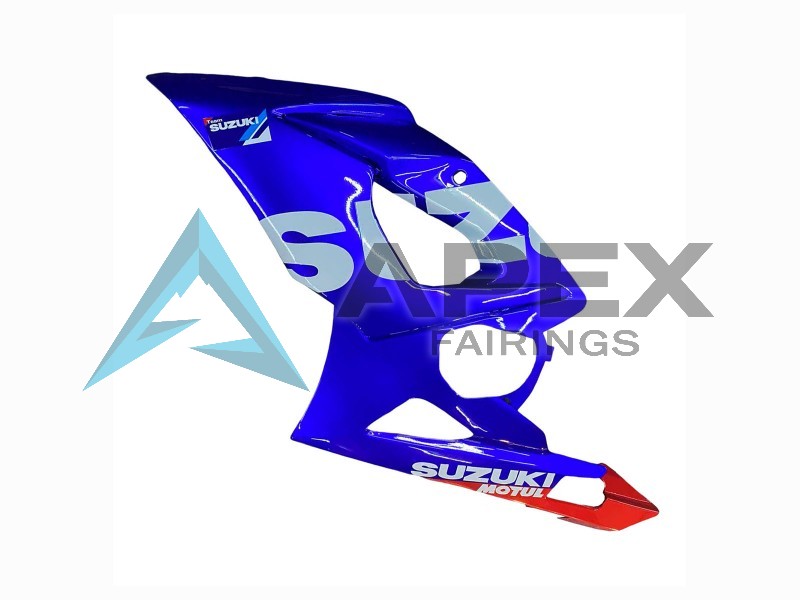 Blue Yellow White Red Motul - Suzuki GSX-R1000 (2005-2006) ABS Fairings | Apex Fairings — view 4