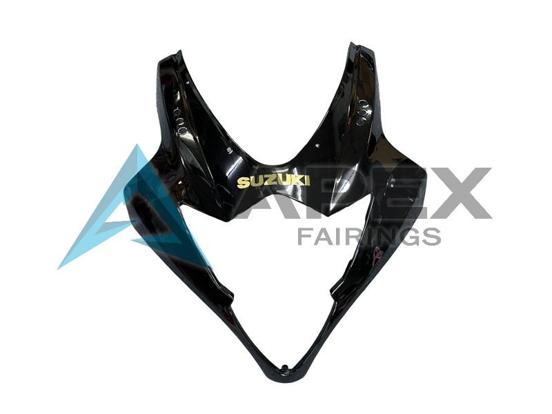 Glossy Black Gold Decal - Suzuki GSX-R1000 (2005-2006) ABS Fairings | Apex Fairings — view 3