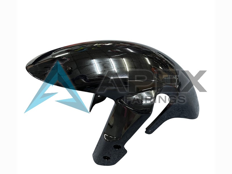 Glossy Black Gold Decal - Suzuki GSX-R1000 (2005-2006) ABS Fairings | Apex Fairings — view 4