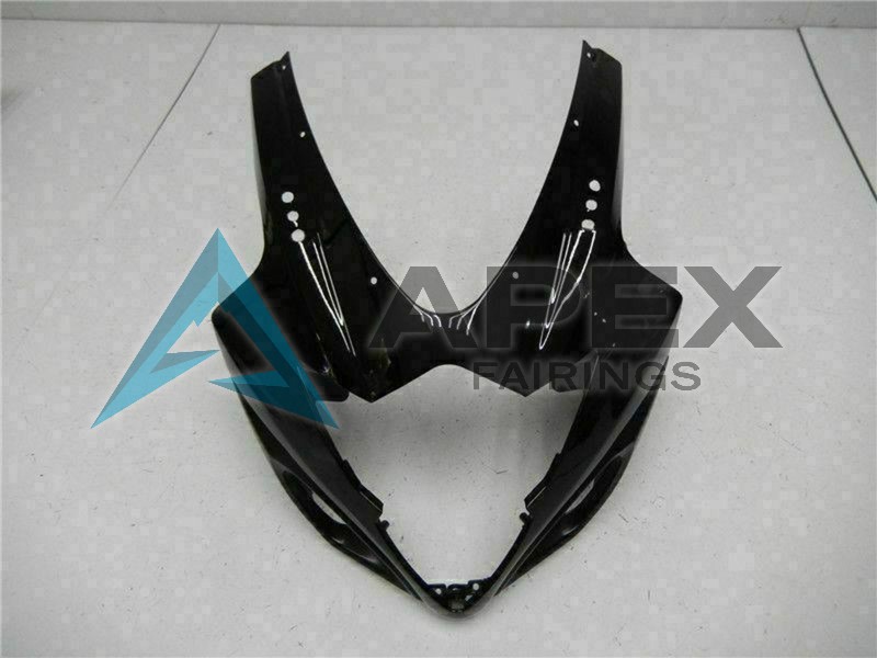 Glossy Black Matte Black - Suzuki GSX-R1000 (2005-2006) ABS Fairings | Apex Fairings — view 4