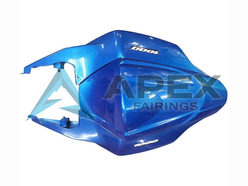 Blue Yellow Black - Suzuki GSX-R1000 (2007-2008) ABS Fairings | Apex Fairings — view 4