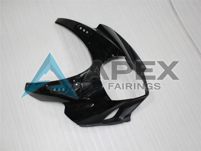 Glossy Black Matte Black White - Suzuki GSX-R1000 (2007-2008) ABS Fairings | Apex Fairings — view 3