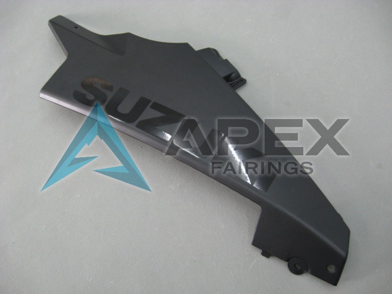 Matte Black Glossy Black - Suzuki GSX-R1000 (2007-2008) ABS Fairings | Apex Fairings — view 4