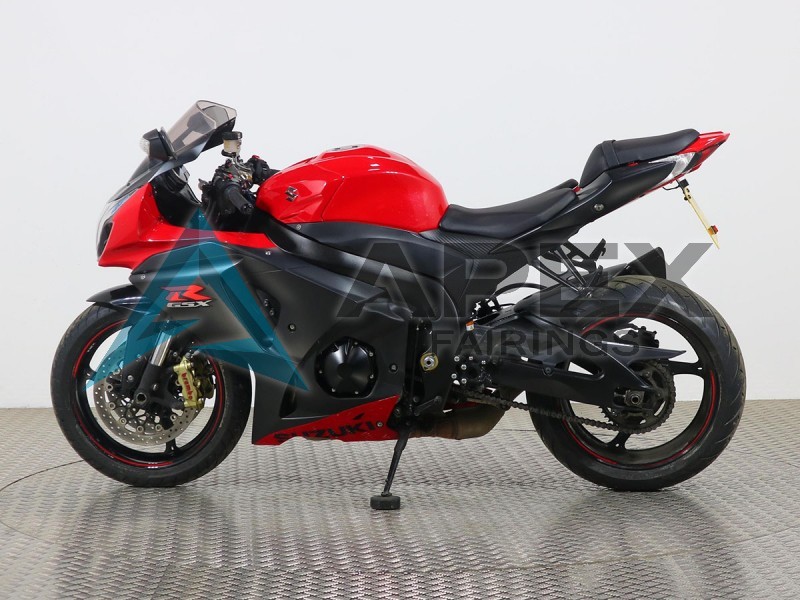 Red Black - Suzuki GSX-R1000 (2009-2016) ABS Fairings | Apex Fairings — view 4