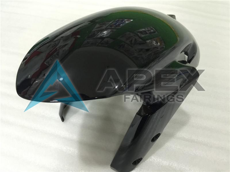 White Blue Black - Suzuki GSX-R1000 (2009-2016) ABS Fairings | Apex Fairings — view 4