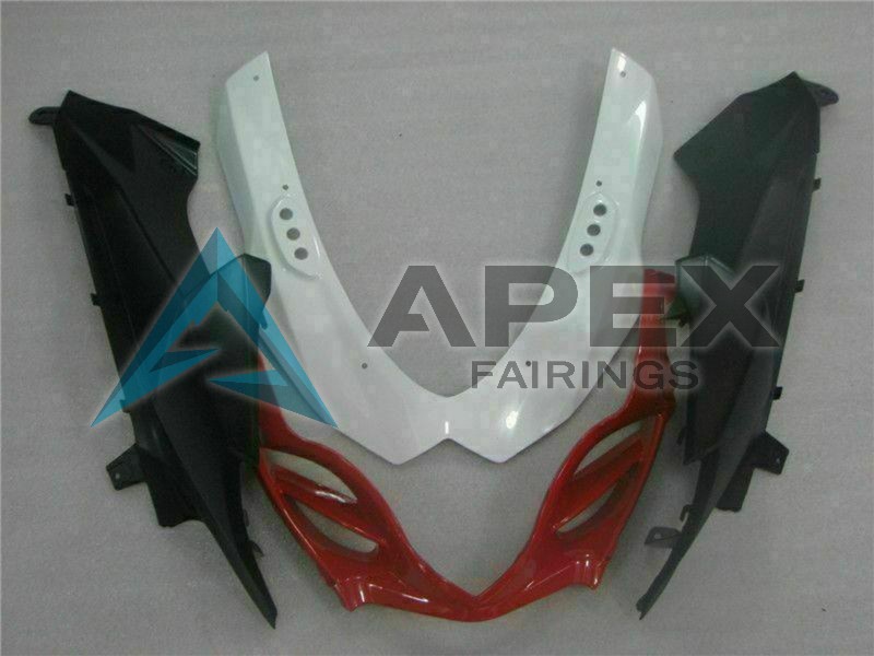 White Blue Black - Suzuki GSX-R1000 (2009-2016) ABS Fairings | Apex Fairings — view 4