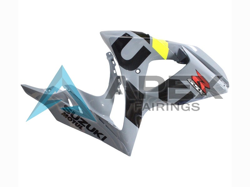 Grey Neon Yellow Black Motul - Suzuki GSX-R1000 (2009-2016) ABS Fairings | Apex Fairings — view 4