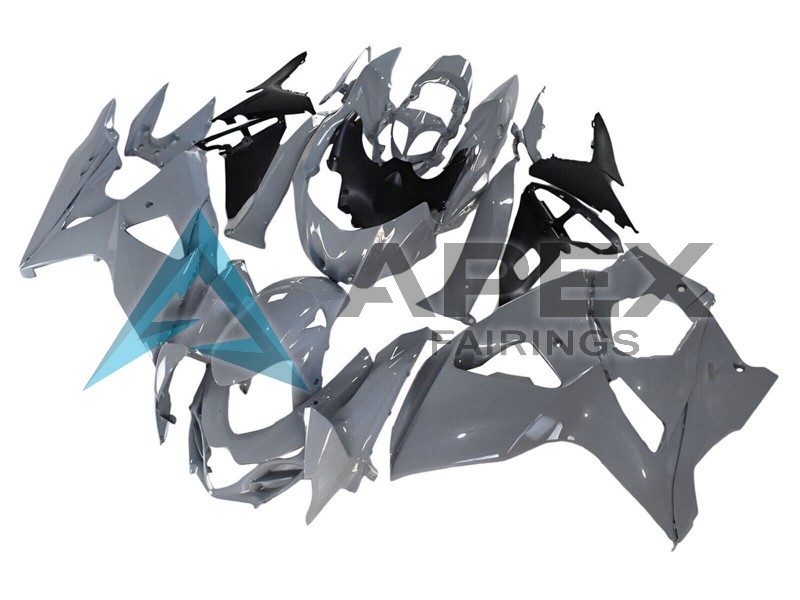 Nardo Grey Black - Suzuki GSX-R1000 (2009-2016) ABS Fairings | Apex Fairings — view 2