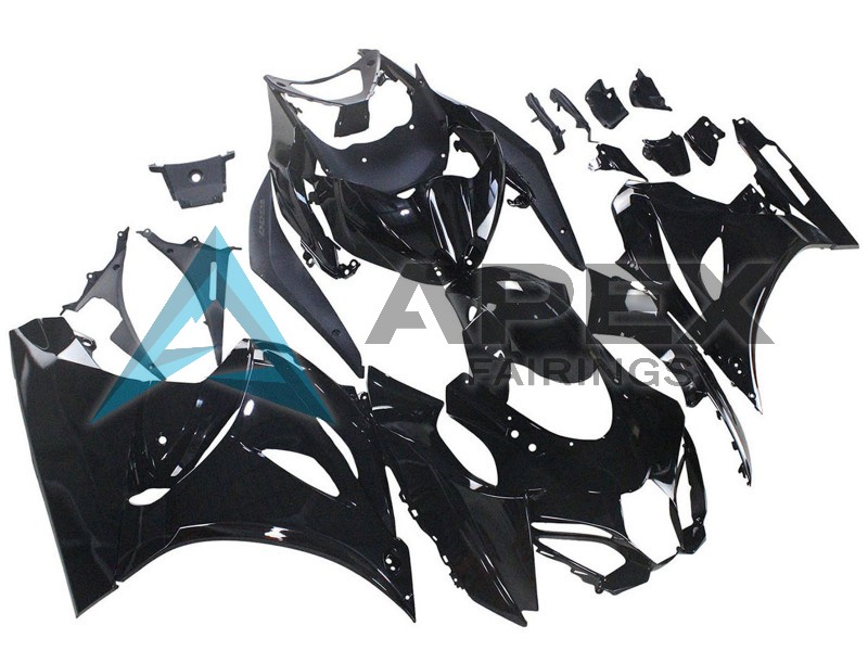 Glossy Black - Suzuki GSX-R1000 (2017-2026) ABS Fairings | Apex Fairings — view 3
