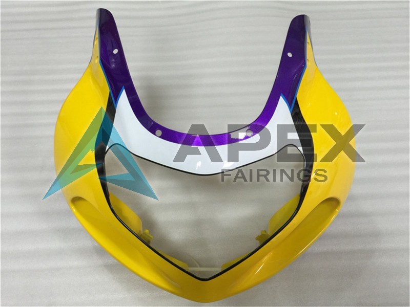 Yellow Purple - Suzuki GSX-R600 (2001-2003) ABS Fairings | Apex Fairings — view 4