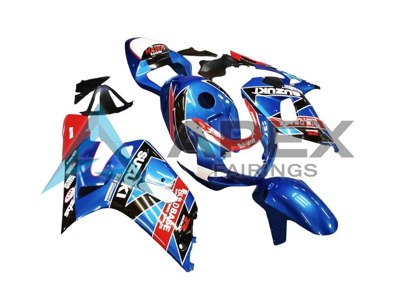 Blue Red Racing - Suzuki GSX-R600 (2001-2003) ABS Fairings | Apex Fairings — view 2