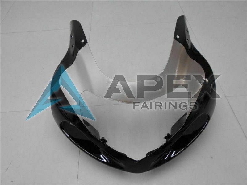 Silver Glossy Black Red - Suzuki GSX-R600 (2001-2003) ABS Fairings | Apex Fairings — view 4
