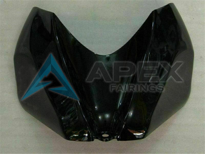 Glossy Black Red - Suzuki GSX-R600 (2006-2007) ABS Fairings | Apex Fairings — view 4