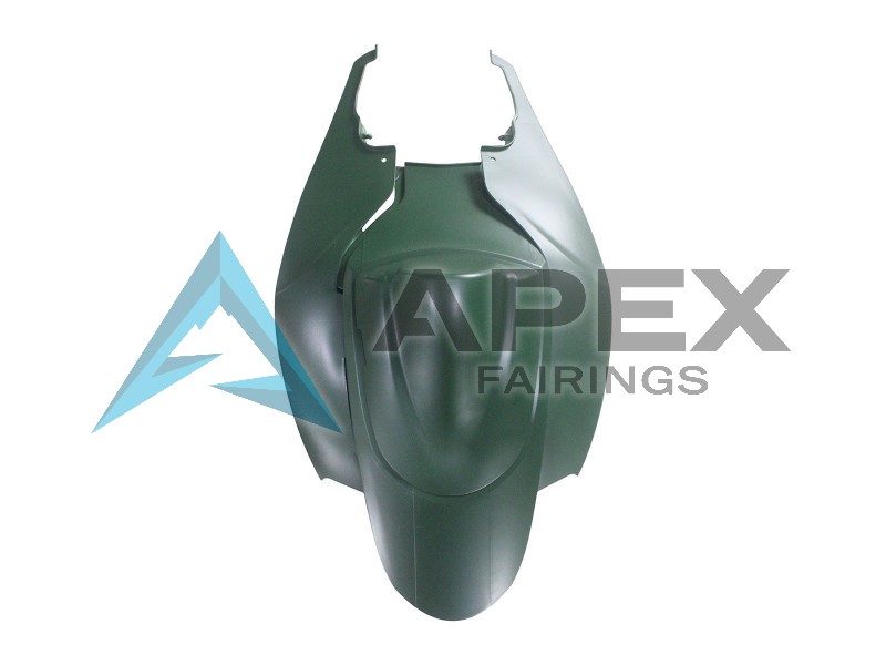 Matte Army Green - Suzuki GSX-R600 (2006-2007) ABS Fairings | Apex Fairings — view 4