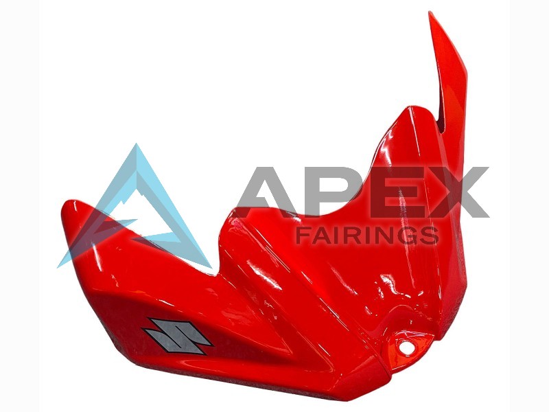 White Red Black - Suzuki GSX-R600 (2008-2010) ABS Fairings | Apex Fairings — view 4
