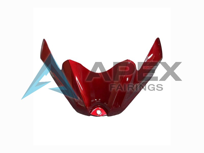 Matte Black Red - Suzuki GSX-R600 (2008-2010) ABS Fairings | Apex Fairings — view 4