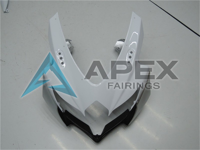 Silver White Blue Black - Suzuki GSX-R600 (2008-2010) ABS Fairings | Apex Fairings — view 3