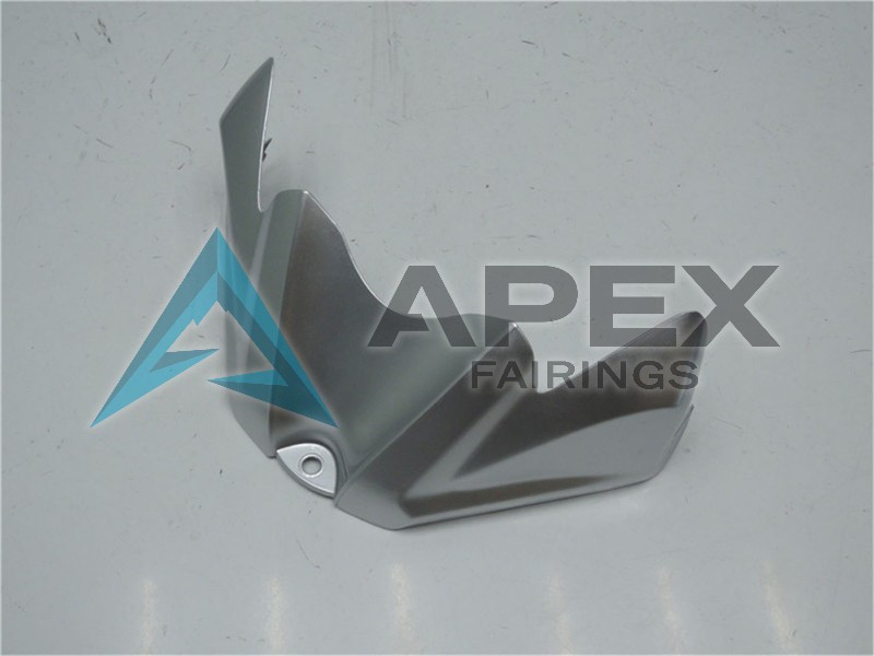 Silver White Blue Black - Suzuki GSX-R600 (2008-2010) ABS Fairings | Apex Fairings — view 4