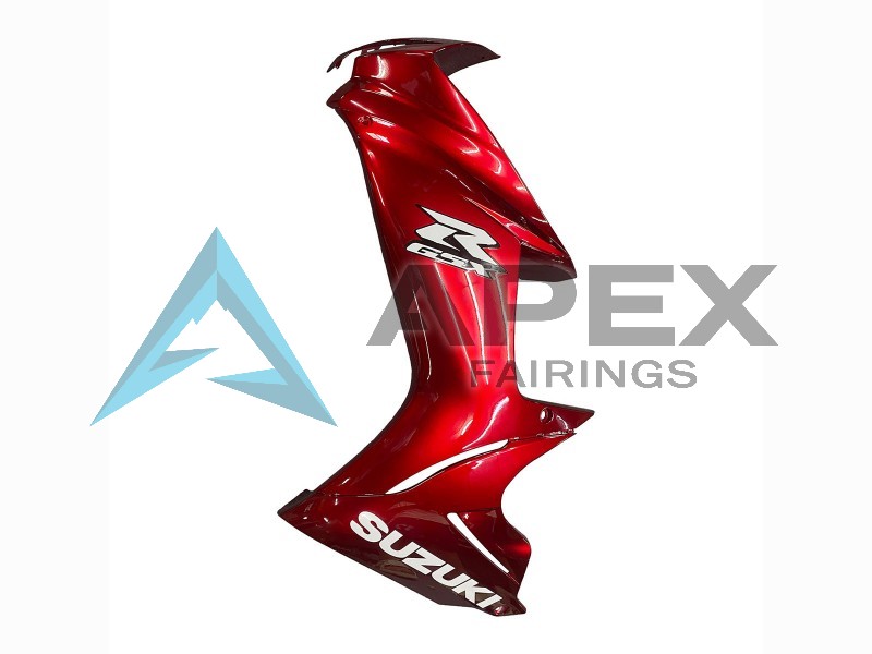 Red White Decal - Suzuki GSX-R600 (2011-2026) ABS Fairings | Apex Fairings — view 4