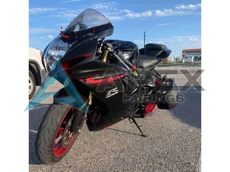 Black Grey Red Line - Suzuki GSX-R600 (2011-2026) ABS Fairings | Apex Fairings — view 4