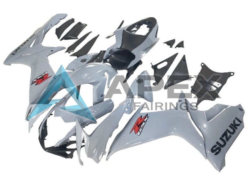 Gray - Suzuki GSX-R600 (2011-2026) ABS Fairings | Apex Fairings — view 2