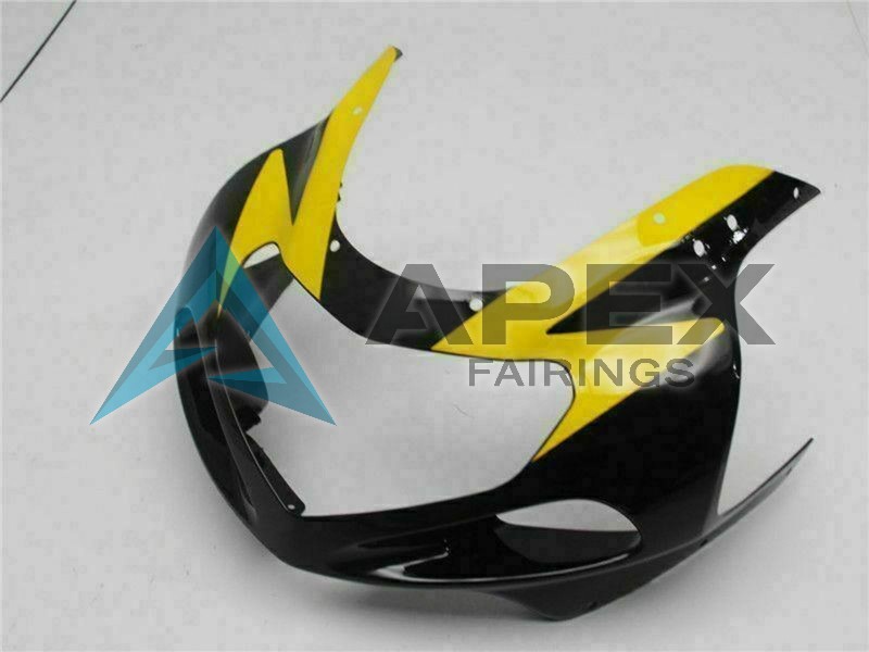 Yellow Black - Suzuki GSX-R750 (2001-2003) ABS Fairings | Apex Fairings — view 4