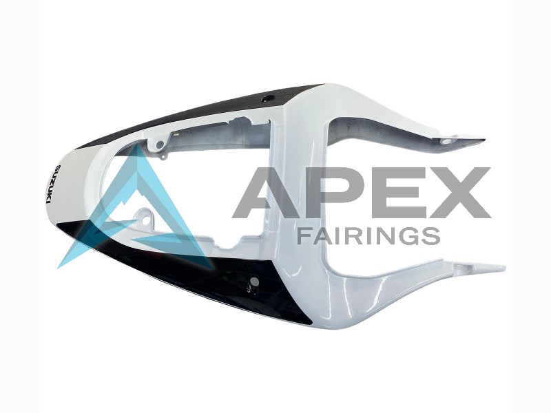 Blue White Glossy Black Red - Suzuki GSX-R750 (2001-2003) ABS Fairings | Apex Fairings — view 3